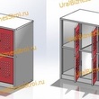  Шкаф сумочный разборный 1200х500х970 (ШхГхВ) 8-ячеечный (стол-тумба) S-0,8 мм - uralbiznesstroi.ru – Екатеринбург