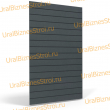 Экономпанель 1200*2400 графит (вертикально) - uralbiznesstroi.ru – Екатеринбург