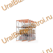 Стеллаж набивной паллетный (4500х3060х6000 мм), 2 линии, 3 яруса - uralbiznesstroi.ru