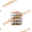 Стеллаж набивной паллетный (7000х4540х8000 мм), 3 линии, 4 яруса - uralbiznesstroi.ru
