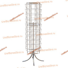 Стойка для открыток 4-х сторонняя, 80 ячеек, формат А5 - uralbiznesstroi.ru