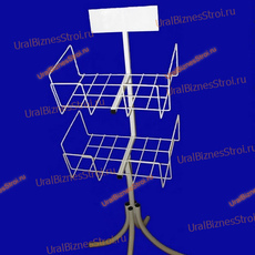 Стойка для прессы двуярусная, комбинированная, формат А4 и А3 - uralbiznesstroi.ru