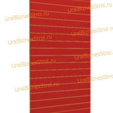 Экономпанель 1200*2400 красная (вертикально) - uralbiznesstroi.ru – Екатеринбург