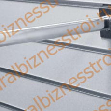 F 113 Кронштейн горизонтальный, 300 мм, хром - uralbiznesstroi.ru – Екатеринбург