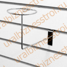 F 118(А)с/5 Кронштейн под шапку хром D=100 мм Н=145мм - uralbiznesstroi.ru – Екатеринбург