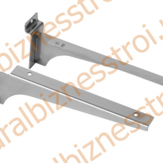 К 225 Кронштейн для полки L=250 мм, хром - uralbiznesstroi.ru – Екатеринбург