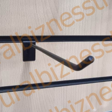 F 290 Крючок 100 мм чёрный (4мм) - uralbiznesstroi.ru – Екатеринбург