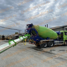 Аренда автобетоносмесителя с телескопическим гидролотоком 9 метров - uralbiznesstroi.ru – Екатеринбург