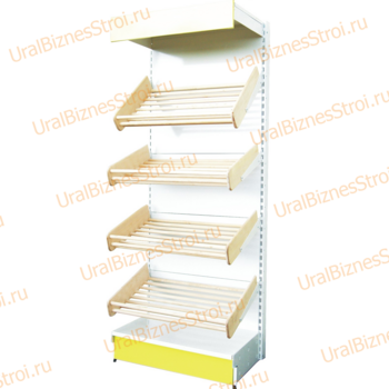 Торговый стеллаж для хлеба 2350*500*900 5 полок - uralbiznesstroi.ru – Екатеринбург