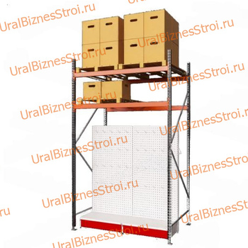 Стеллаж Cash & Carry 4000*2250*1000 - uralbiznesstroi.ru – Екатеринбург