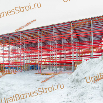 Строительство самонесущего склада 15000*25000*9000мм 4 ярусов - uralbiznesstroi.ru