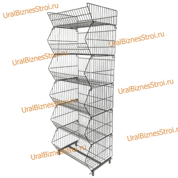 Горка из корзин (КОШ), 5+1 - uralbiznesstroi.ru – Екатеринбург