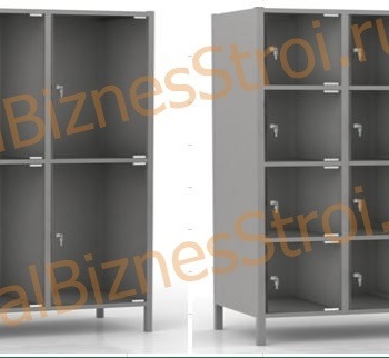  Шкаф сумочный разборный 900х500х1850 (ШхГхВ)  12-ячеечный S-0,7 мм - uralbiznesstroi.ru – Екатеринбург