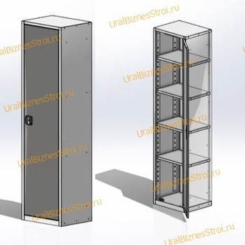 Шкаф архивный 1850*425*400 1-дверный - uralbiznesstroi.ru – Екатеринбург