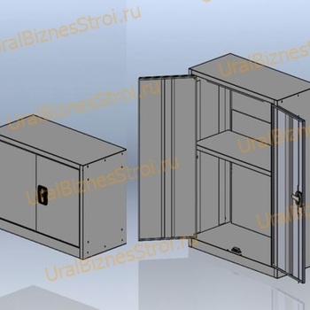 Антресоль для шкафа архивного 925*1000*400 2-дверный - uralbiznesstroi.ru – Екатеринбург
