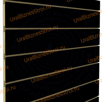 Экономпанель 1200*2400 черная (вертикально) - uralbiznesstroi.ru – Екатеринбург