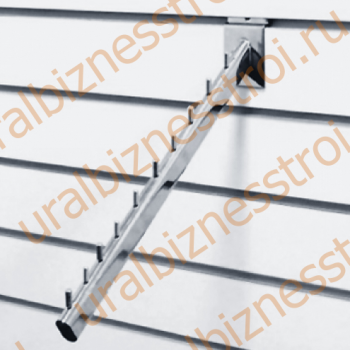 F 111 Наклонный кронштейн с 7 штырьками хром - uralbiznesstroi.ru – Екатеринбург