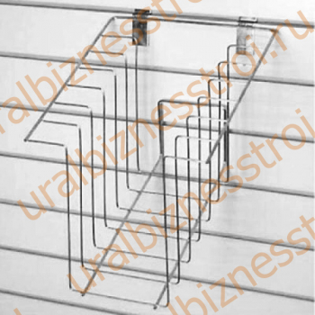 F 120/8 Держатель для рубашек 28,8*42,6*23,6 хром - uralbiznesstroi.ru – Екатеринбург