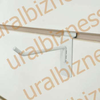 F 293 Крючок 250 мм белый (5мм) - uralbiznesstroi.ru – Екатеринбург