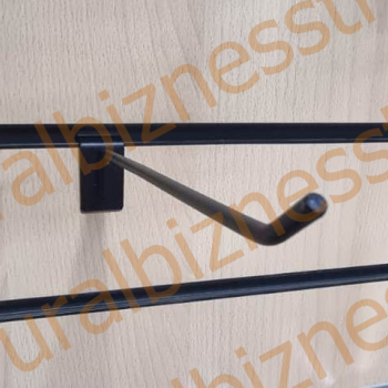 F 290 Крючок 100 мм чёрный (4мм) - uralbiznesstroi.ru – Екатеринбург