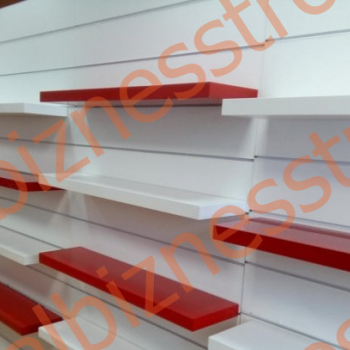 Полка ЛДСП/600*200/(красная) - uralbiznesstroi.ru – Екатеринбург