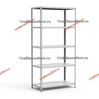 Архивный стеллаж 2000*300*800 5 полки - uralbiznesstroi.ru